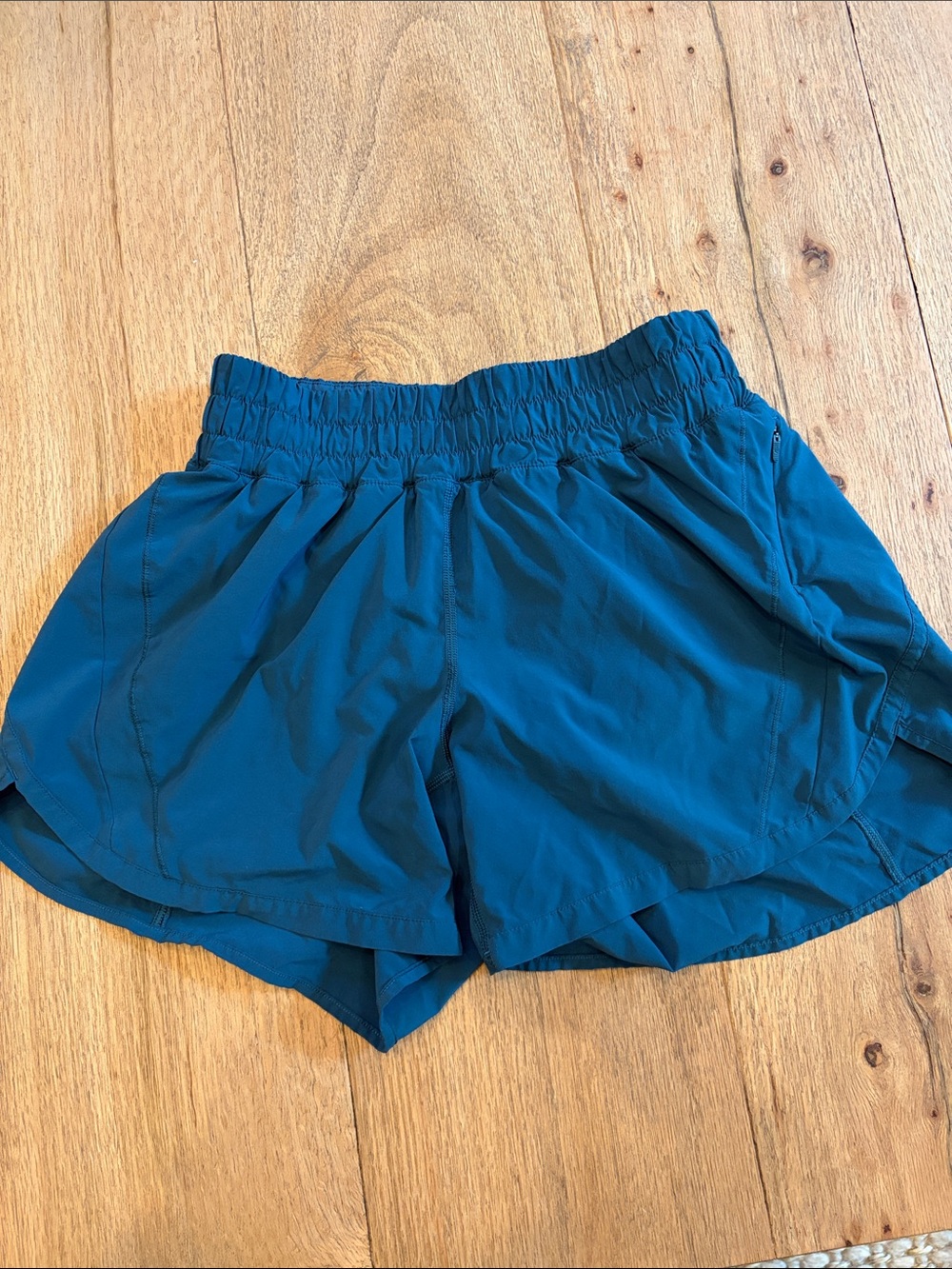 lululemon athletica Teal Running Shorts